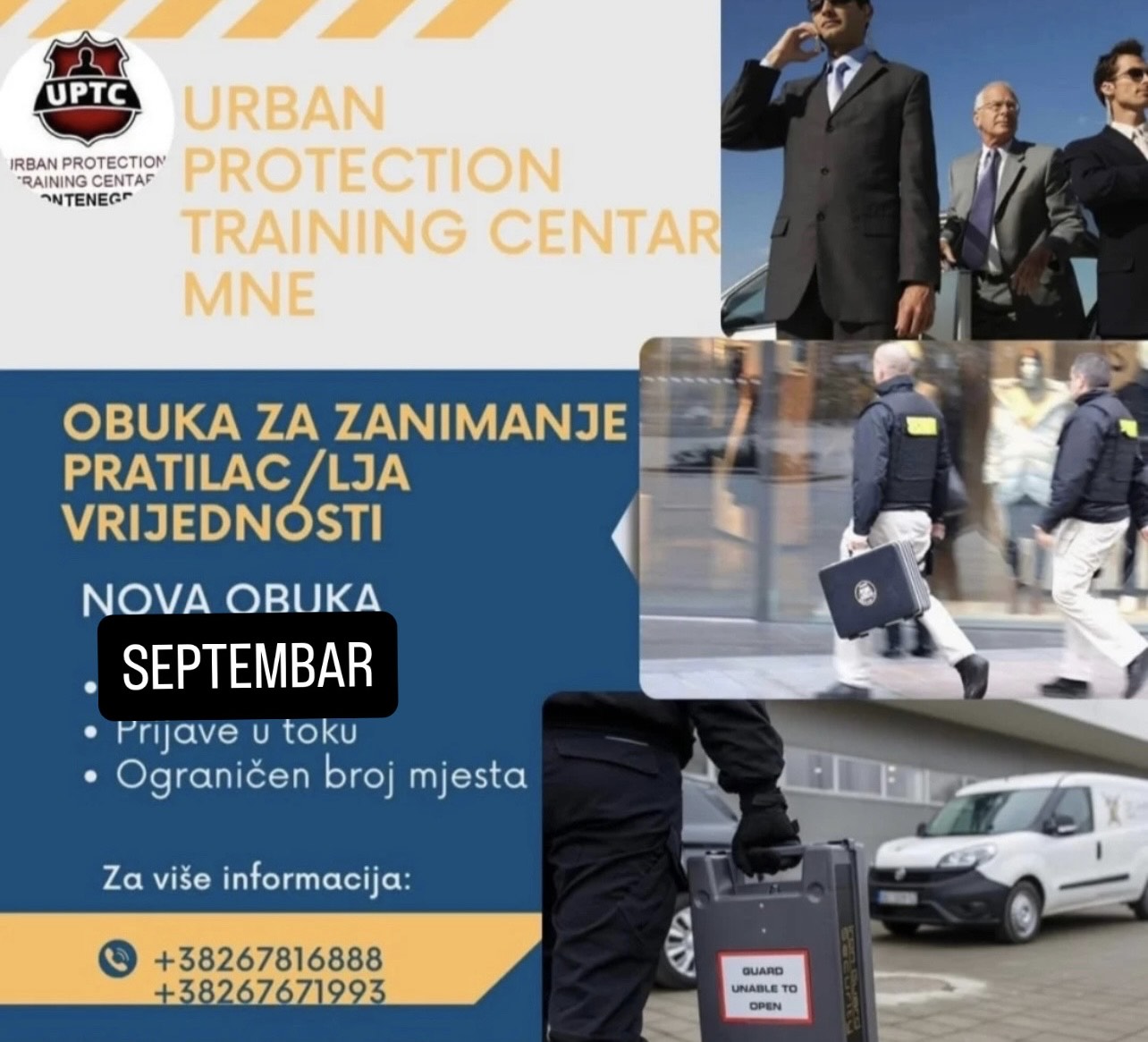 NOVA OBUKA ZA ZANIMANJE PRATILAC/LJA VRIJEDNOSTI POČINJE 8.SEPTEMBRA