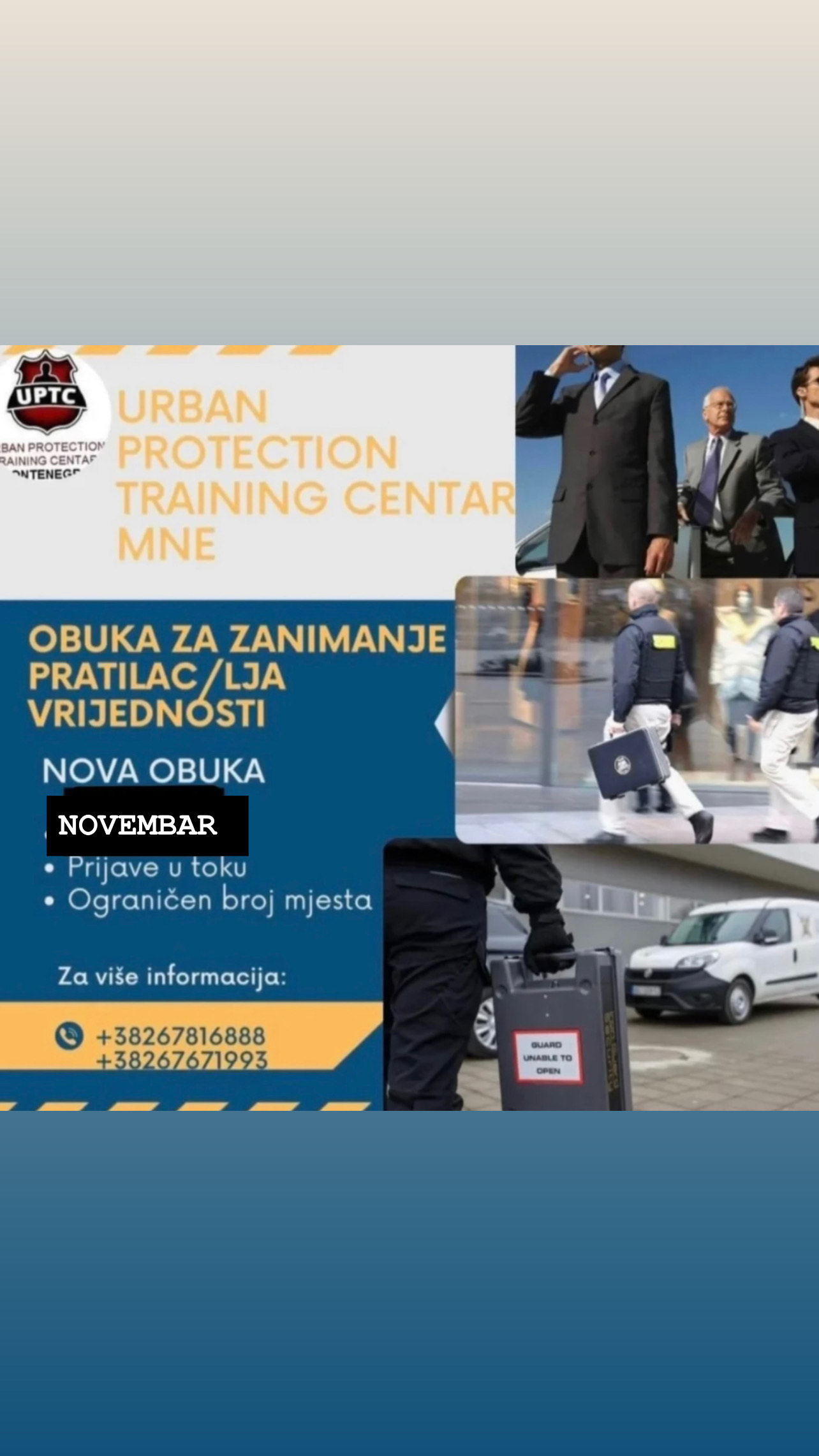 NOVA OBUKA ZA ZANIMANJE PRATILAC/LJA VRIJEDNOSTI