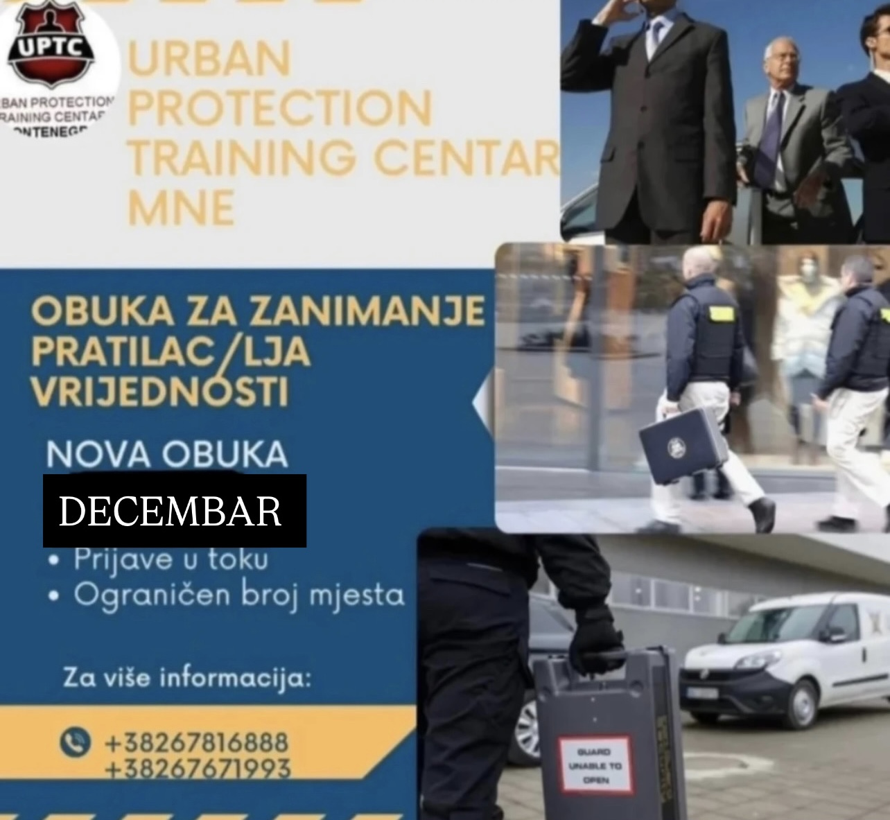 NOVA OBUKA ZA ZANIMANJE PRATILAC/LJA VRIJEDNOSTI U DECEMBRU