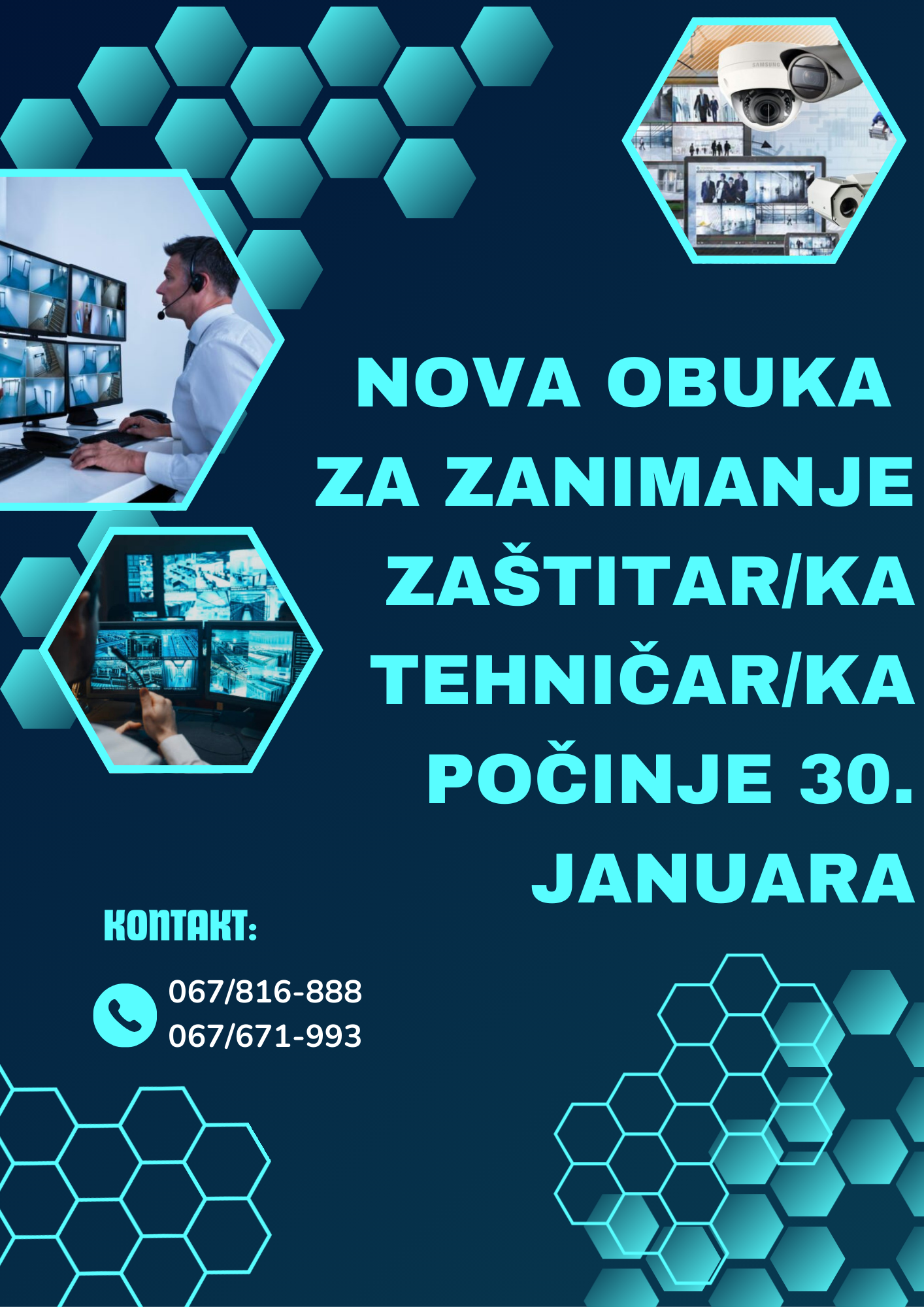 NOVA OBUKA ZA ZANIMANJE ZAŠTITAR/KA TEHNIČAR/KA
