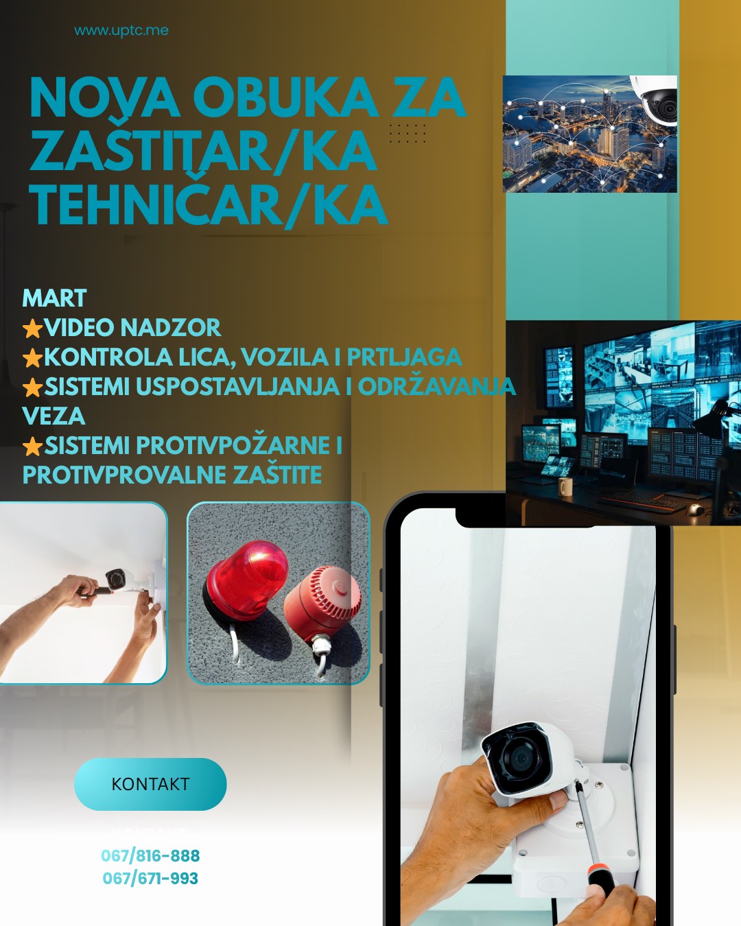 MART- NOVA OBUKA ZA ZANIMANJE ZAŠTITAR/KA TEHNIČAR/KA