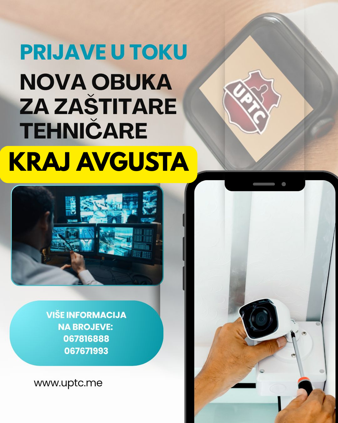 NOVA OBUKA ZA ZANIMANJE ZAŠTITAR/KA TEHNIČAR/KA POČINJE KRAJEM AVGUSTA