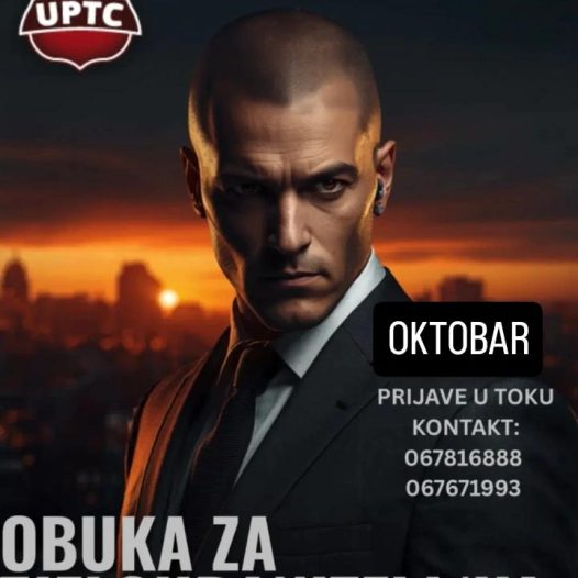 OKTOBAR: NOVA OBUKA ZA ZANIMANJE TJELOHRANITELJ/KA